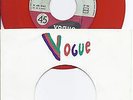 Johnny Hallyday Promo sur vinyle Rouge Vogue