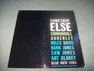 Cannonball Adderley - Somethin' Else LP US 1960 deep groove Blue Note BLP 1595