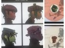 RARE Gorillaz Demon Days Clear / Pink Color Vinyl 2 LP Import Damon Albarn Blur
