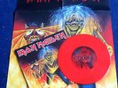 IRON MAIDEN -Number Of The Beast- Rare UK Red Vinyl 7