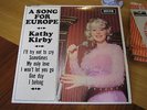 KATHY KIRBY - EP - A SONG FOR EUROPE 1965    VINYL/COVER  EX/CON