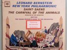 bernstein new york philharmonic CARNIVAL OF THE ANIMALS LP VINYL sealed cut out