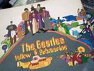 Beatles yellow submarine lp label print error no sold in UK text on side 2 1969