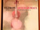 GRUMIAUX TELEMANN 12 FANTAISIES VIOLIN SOLO PHILIPS TRESORS CLASSIQUES MINT-