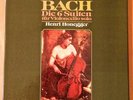 HENRI HONEGGER BACH 6 SUITES FOR SOLO CELLO TELEFUNKEN BOX SET 3LPS NEAR MINT