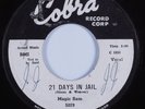 BLUES Rocker 45 MAGIC SAM 21 Days In Jail COBRA HEAR