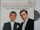 Gould+Bernstein. Beethoven (Piano concerto 4). Col MS 6262. NM, 2-eye