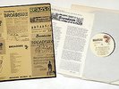 Broadside Ballads Vol 1 booklet BR 301 Bob Dylan Blind Boy Grunt Rare LP 1964 Ex