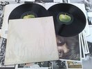 BEATLES WHITE ALBUM SUPER UK SIDE # 300066 RARE MATT APPLE LABELS POSTER & PICS
