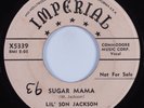 Blues 45 LIL' SON JACKSON Sugar Mama IMPERIAL HEAR