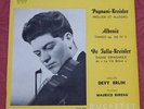 Devy ERLIH / Maurice BUREAU Rare EP DUCRETET-THOMSON 470 C 036