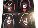 KISS All 4 Solo Albums plus Posters Original 1978 Vinyl LP Gene Paul Ace Peter