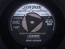 EDDIE COCHRAN = I Remember = NEAR MINT = LONDON HLU 8880 = Rock & Roll Ballad /