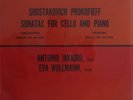 Janigro: Prokofiev & Shostakovich Cello Sonatas - Westminister W-9077 (sealed)