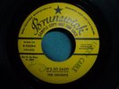 THE CRICKETS it's so easy / lonesome tears PROMO 45 BRUNSWICK 1958 BUDDY HOLLY