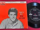 Rick Ricky Nelson - That´s All - Rare UK EP - Rockabilly