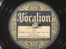 78 RPM -- Junie C. Cobb and His Grains Of Corn, Vocalion 1263, V+ Jazz