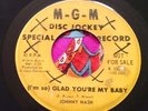 R&B Northern Soul Promo 45 Johnny Nash (I'm So) Glad You're My Baby HEAR
