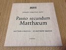 Bach St. Matthew Passion Karl Richter Archiv SAPM  4LP set  Germany mint stereo