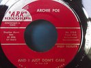 ARCHIE POE and i just don't care ARK 270 ohio HILLBILLY BOPPER rite custom HEAR