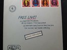Free - Free Live LP VG+ SP-4306 Stereo 1st A&M 1971 USA Vinyl Record