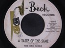 BAD SEEDS: A Taste Of The Same / King Bee 45 (Corpus Christi monster, plays ok)