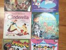 Walt Disney's CINDERELLA BAMBI SNOW WHITE Original Motion Picture Soundtrack LP