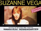 VEGA, SUZANNE - 1987 - Konzertplakat - Solitude Standing - Tourposter - Mannheim