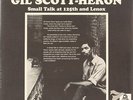 SMALL TALK AT 125TH AND LENOX  GIL SCOTT-HERON Vinyl Record