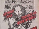 JETHRO TULL Too Old To Rock..1976 (red) UK Poster size Press ADVERT 16x12 inches