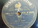 JACQUES THIBAUD / FAURE - BACH  / DISQUE PATHE