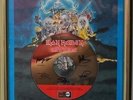 Iron Maiden Best of the Beast signed gold disc in plaque