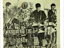 THE EAT 45 Communist Radio GIGGLING HITLER Rec MIAMI Punk PS Insert STICKER Hear
