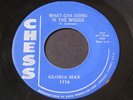 Gloria May   What-Cha Doing in the Woods   Chess beatnik hipster jazz 45 HEAR