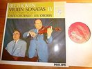 OISTRAKH OBORIN Beethoven Violin Sonatas IV LP Philips SAL 3419
