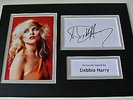 Debbie Harry Signed Autograph A4 photo display Blondie Music Memorabilia & COA