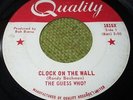 GUESS WHO Clock on the Wall/One Day Canadian 45 EX