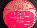 UK Decca 78 RPM King Radio, The Tiger, The Lion 30747 Bam See Lam Bay V+ Calypso