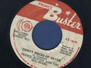 1842 PRINCE BUSTER- THIRTY PIECES OF SILVER-WINGS OF A DOVE-1964-REGGAE 45 7