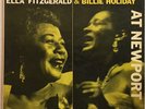 ella fitzgerald & billie holiday - at newport - verve mg v-8234 - original lp dg