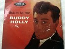 BUDDY HOLLY Listen To Me E.P Very rare NO GLASSES cover uk CORAL 1958