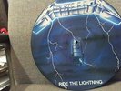 METALLICA  RIDE THE LIGHTNING  PICTURE DISC