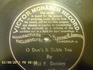 Victor Pre Dog Monarch 3568 O Don't That Tickle You Sung By Will F. Denny
