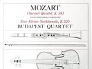 BUDAPEST QUARTET / Mozart Clarinet Quintet / Columbia 6-EYE MS 6127