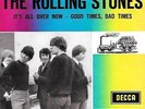 THE ROLLING STONES 45 ITS ALL OVER NOW+PS HOLLAND RARE