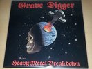 GRAVE DIGGER - Heavy Metal Breakdown LP 1st.press 1984 RAR # Running Wild Accept