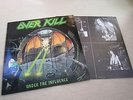 OVERKILL -  Under The Influence MEGAFORCE 1988 Vinyl LP METALLICA SLAYER KREATOR