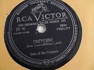 Country 10 inch 78rpm – Sons Of The Pioneers  RCA Victor #BY-46 Cheyenne TV show