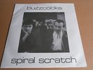BUZZCOCKS SPIRAL SCRATCH ORIGINAL PLASTIC LABEL NO HOWARD DEVOTO CREDIT ORG-1
