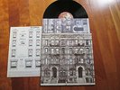 LED ZEPPELIN Physical Graffiti 2XLP ITALY RARE DIE CUT INNER SLEEVE + INSERT